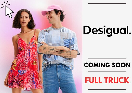 DESIGUAL WOMEN'S AND MEN'S - FULL TRUCK